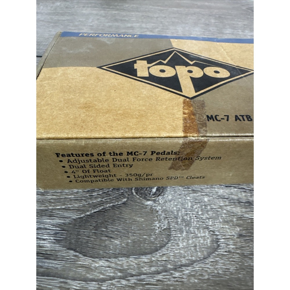 Performance MC-7 Clipless Pedals New In Box - Picture 5 of 8